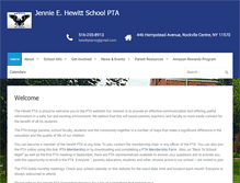 Tablet Screenshot of hewittpta.org